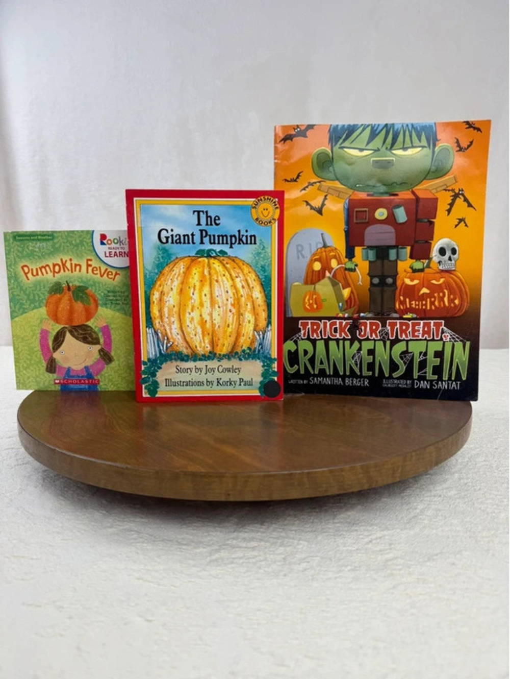 Halloween Children’s Book Lot of 3 Pumpkin Trick or Treat Picture Books